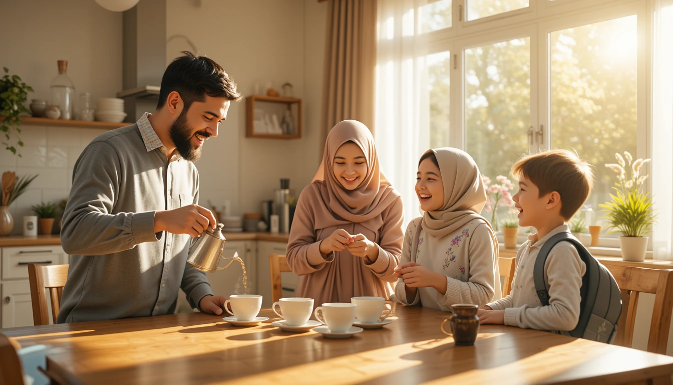 Image of The Importance of a Morning Spiritual Routine for the Entire Family (and How Ahlbyt Portal Can Help)